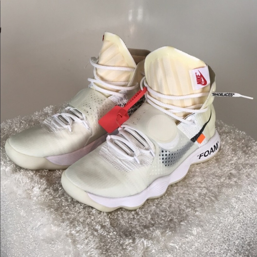 Nike React Hyperdunk Flynit Off-White